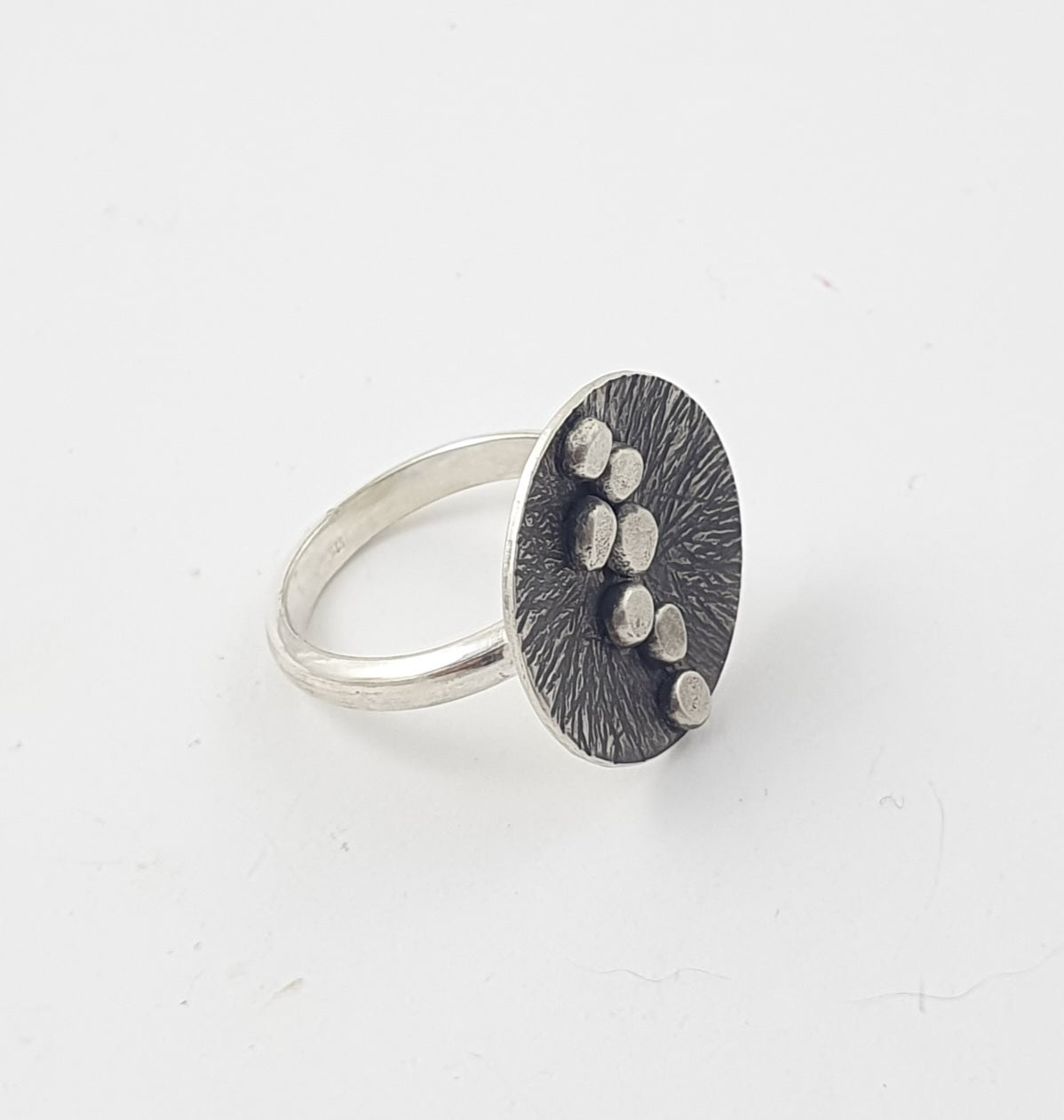 Textured Pebble Ring