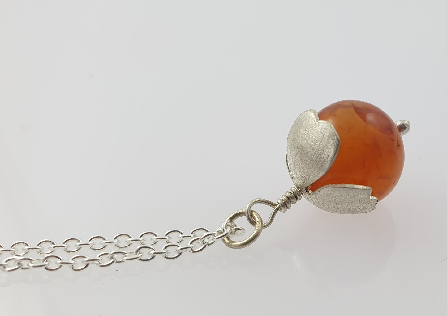 Carnelian Blossom Necklace