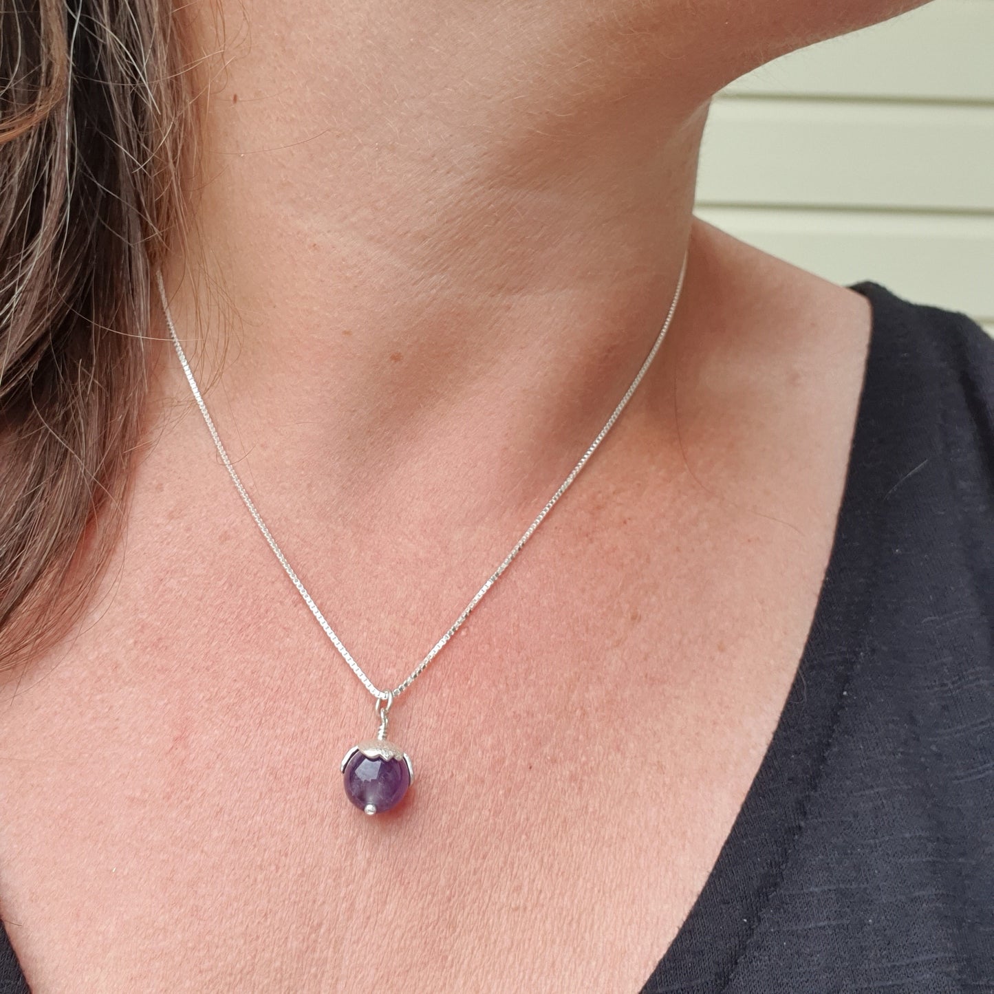 Amethyst Blossom Necklace