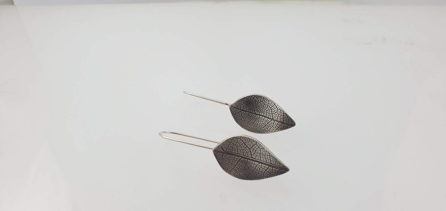 Leaf Texture Earrings