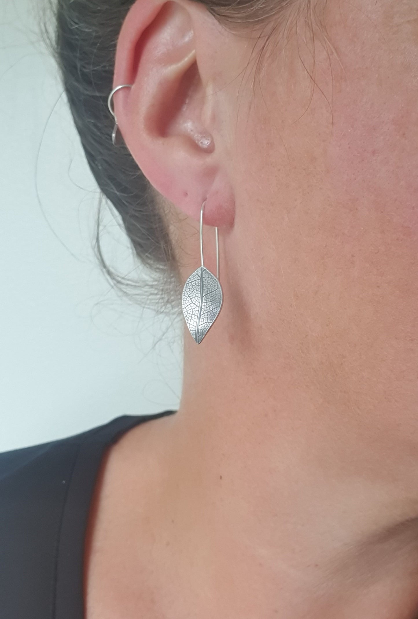 Leaf Texture Earrings