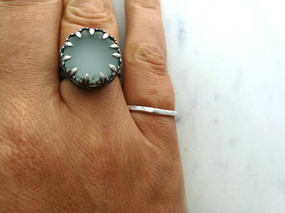 Hexagon Stacker Ring