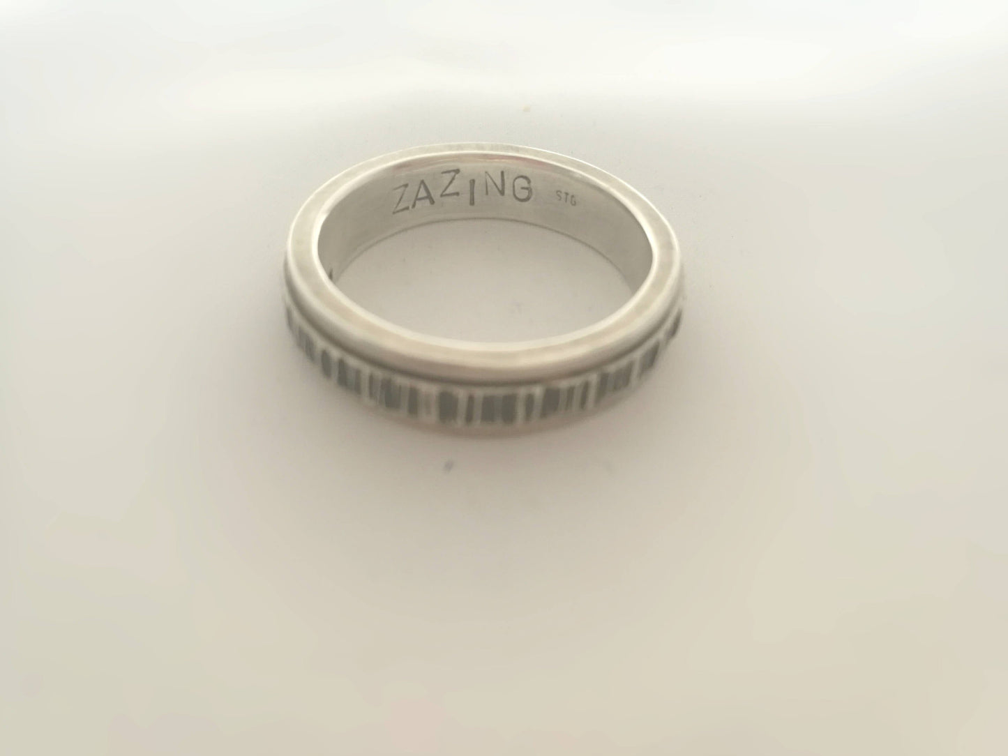 Textured Men's Spinner Ring