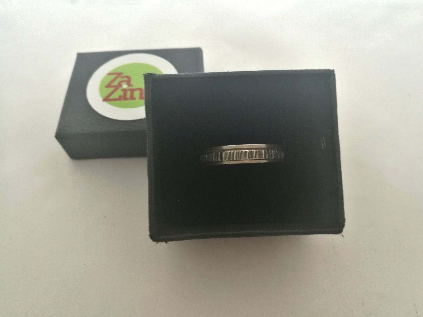 Textured Men's Spinner Ring