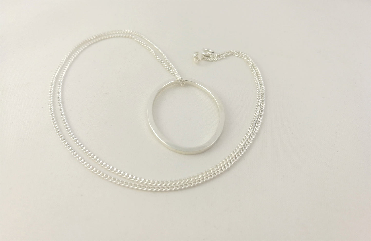 Delicate Oval Necklace