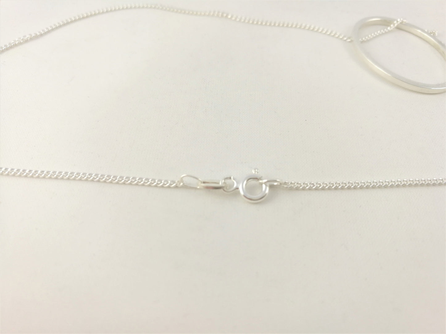 Delicate Oval Necklace