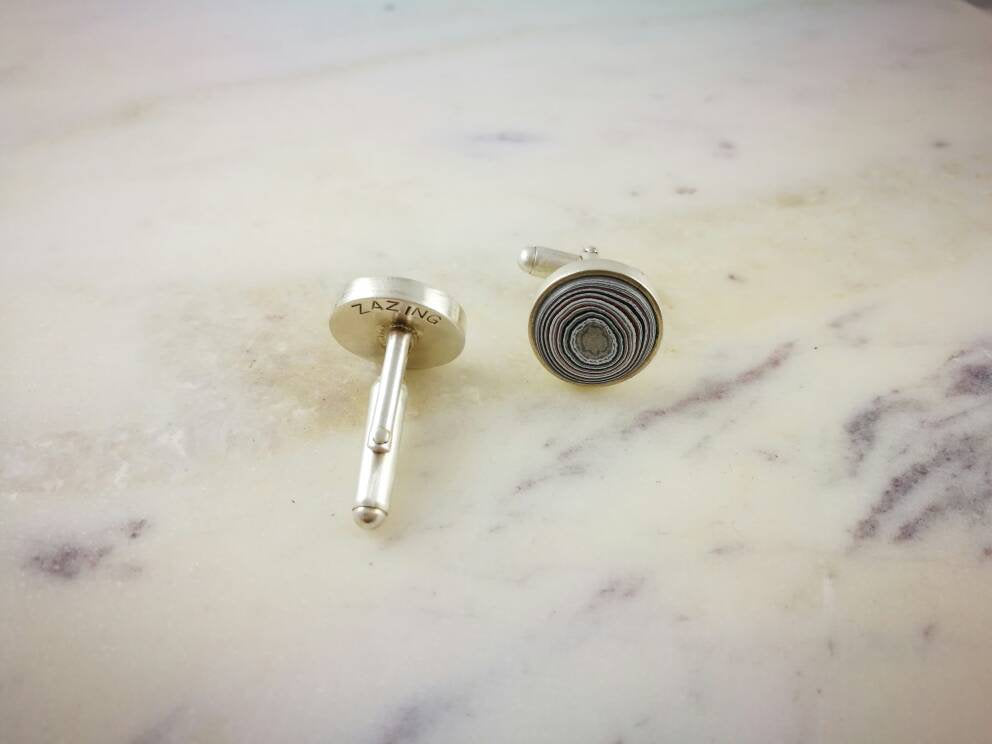Fordite Cufflinks