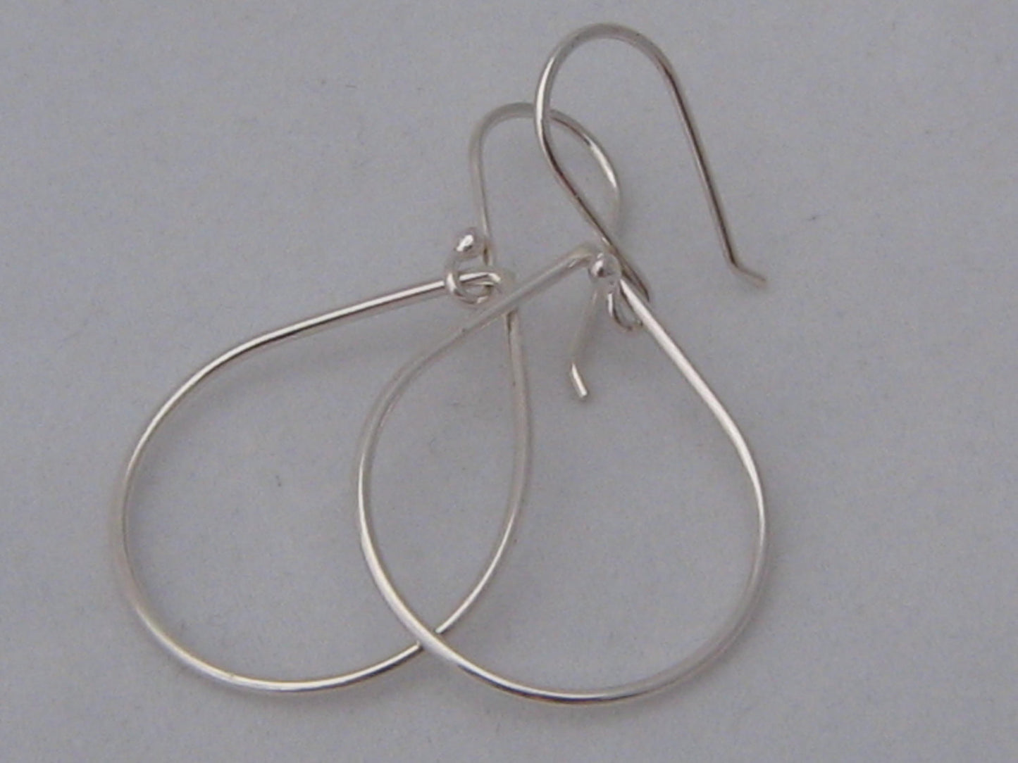 Simple Teardrop Dangle Earrings
