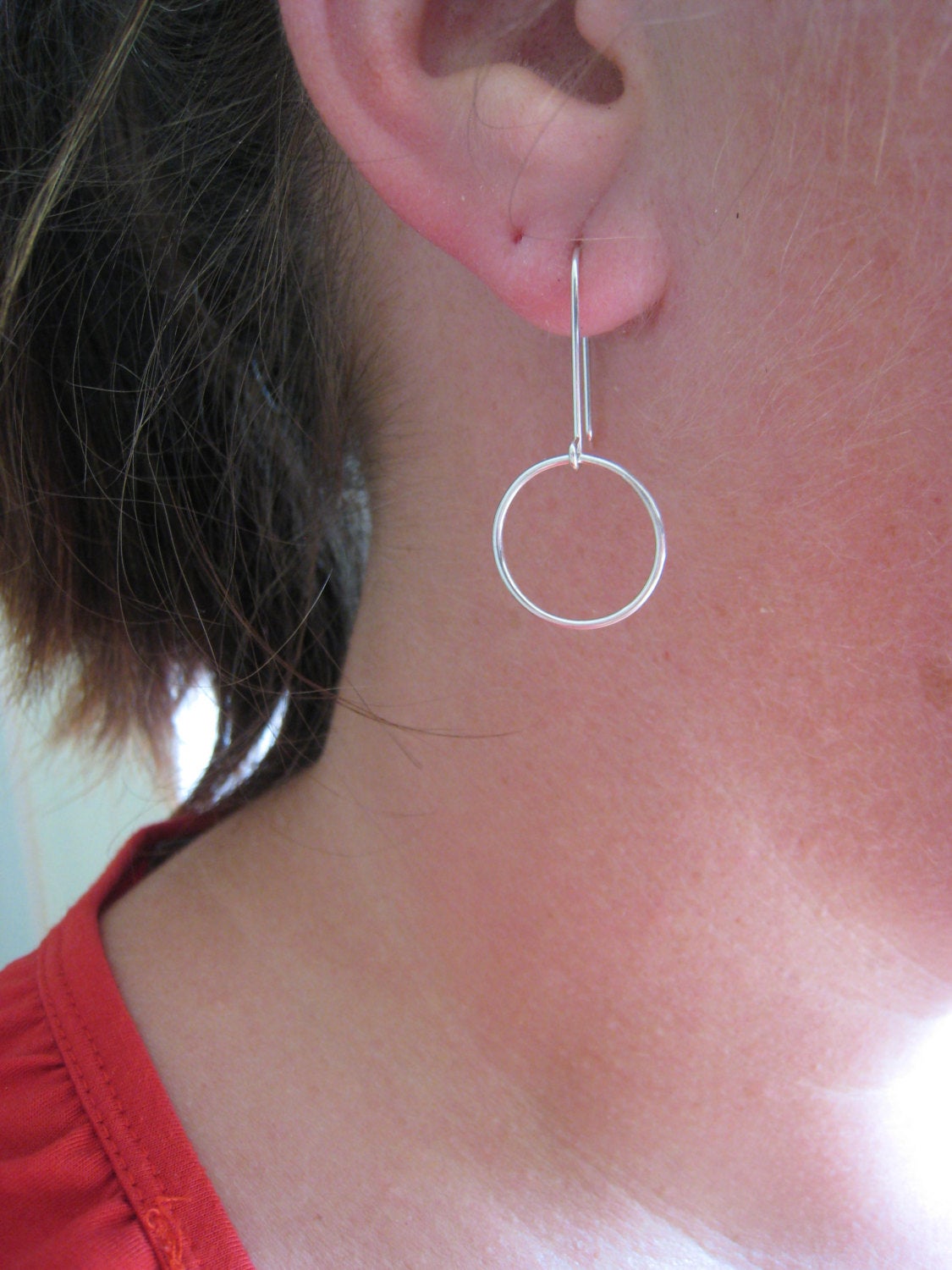 Sterling Silver Hoop Earrings