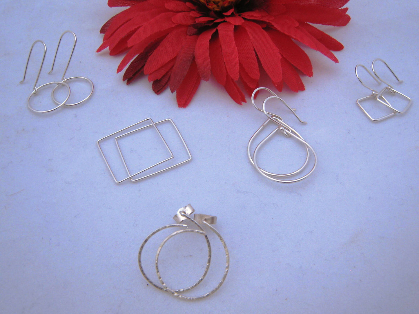 Square Hoop Earrings