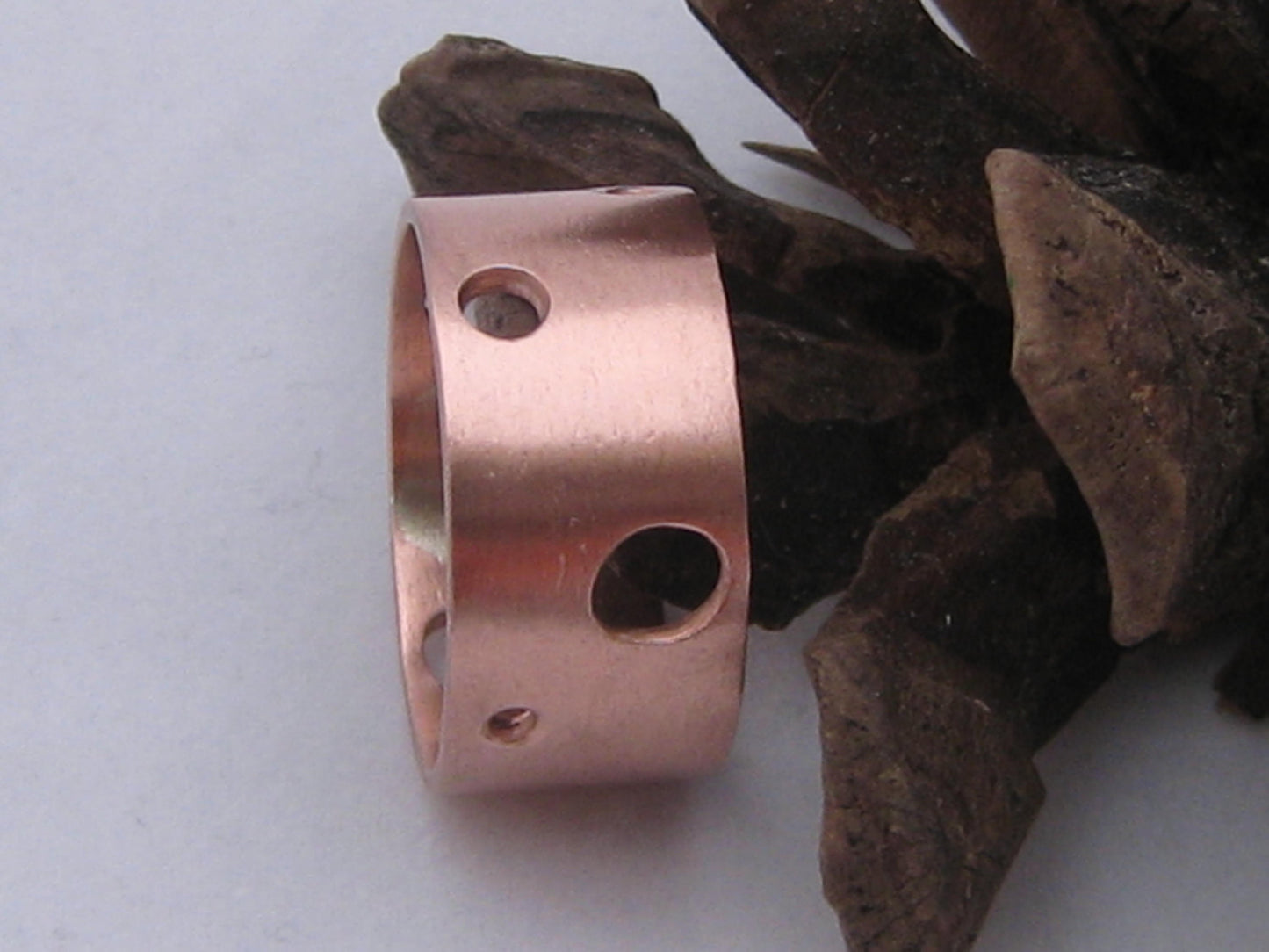 Copper Circles Ring