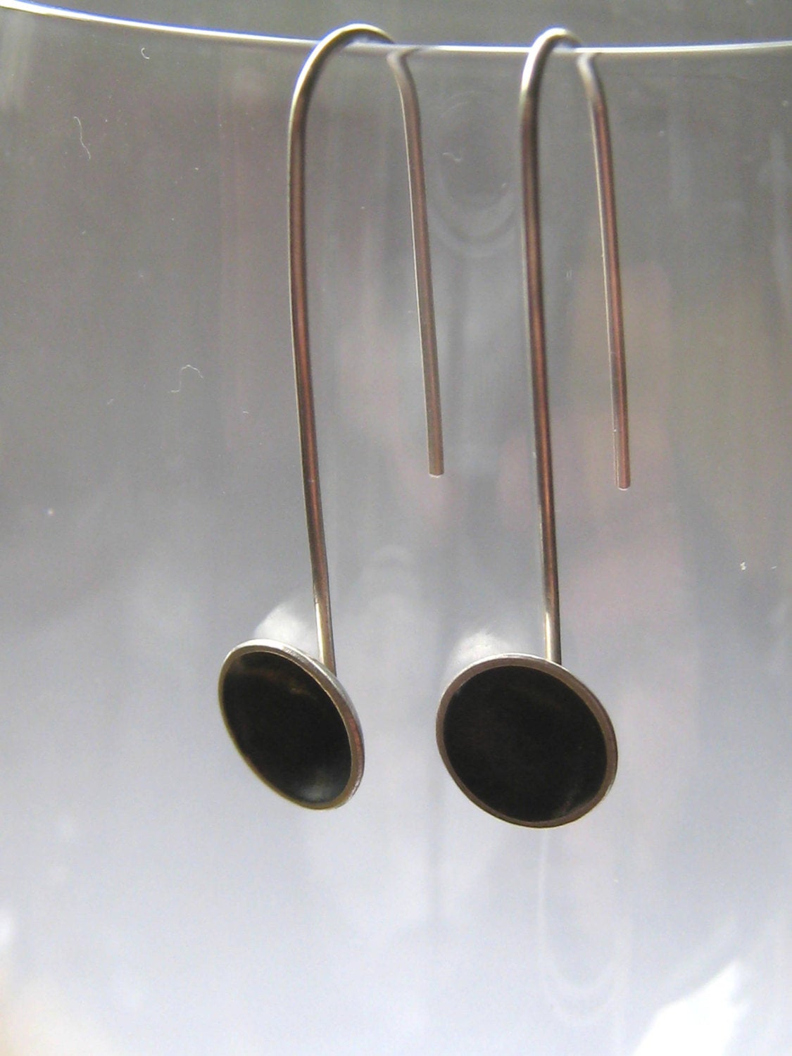 Dome Dangle Earrings