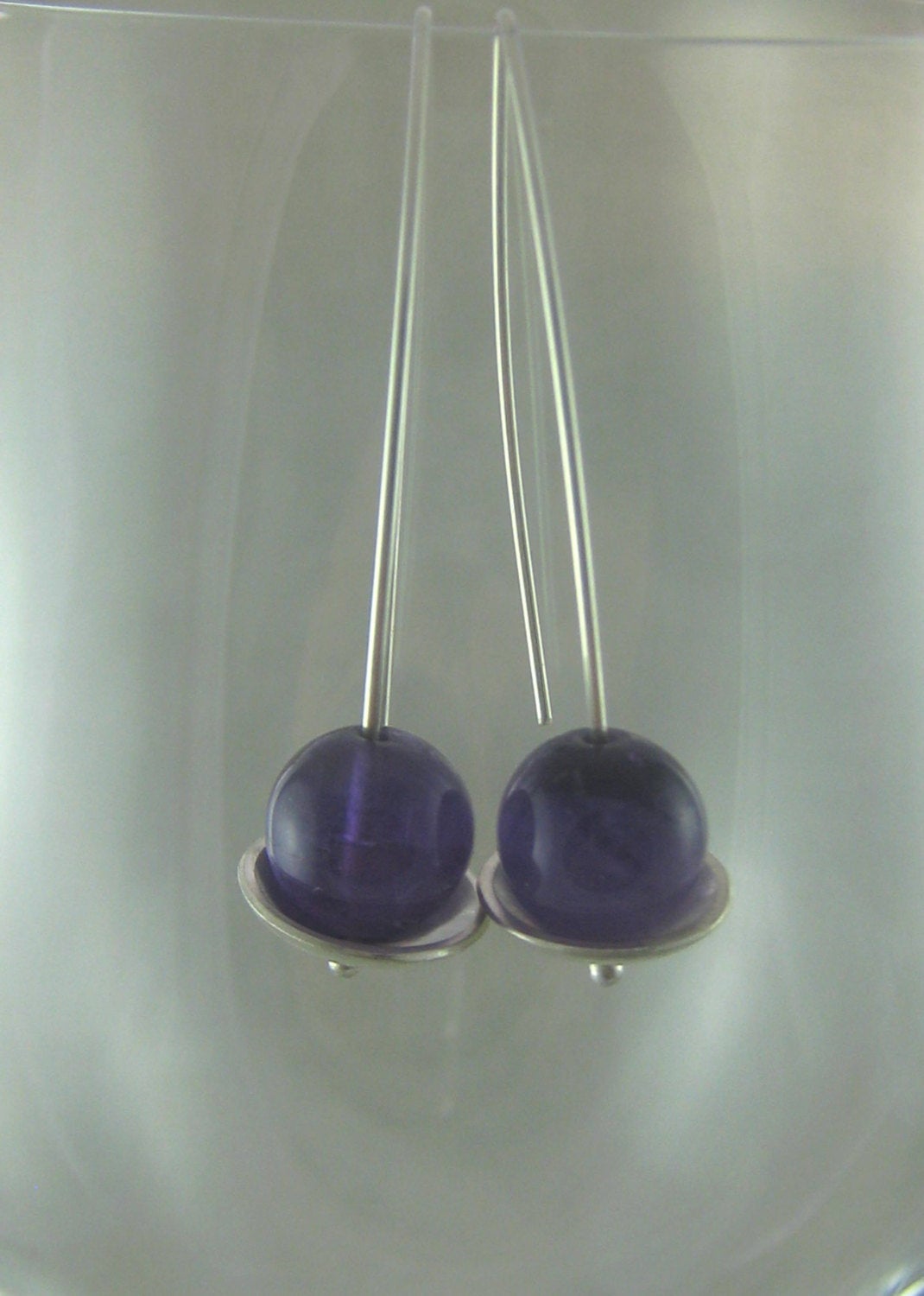 Amethyst Dangle Earrings