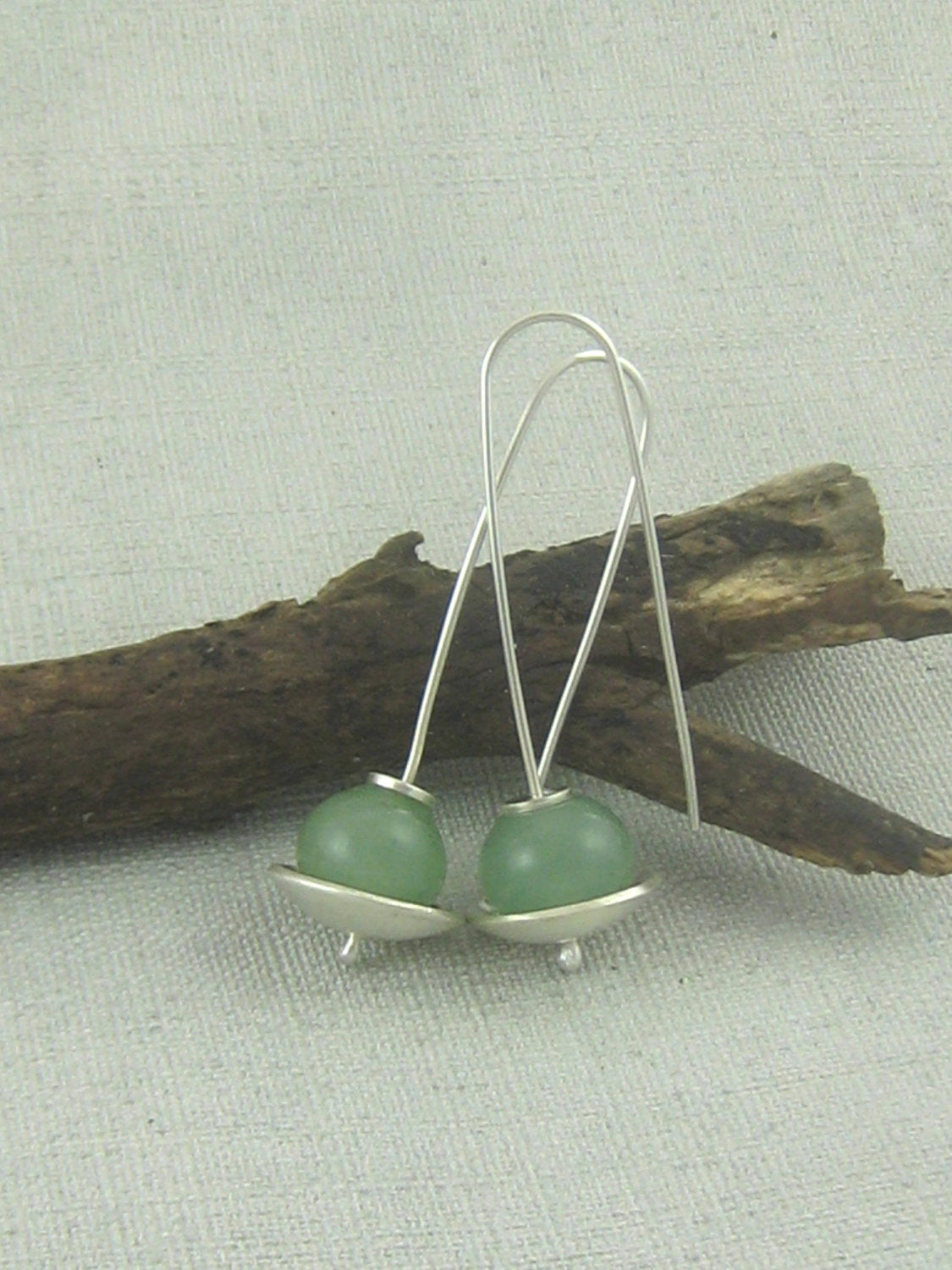 Aventurine Dangle Earrings