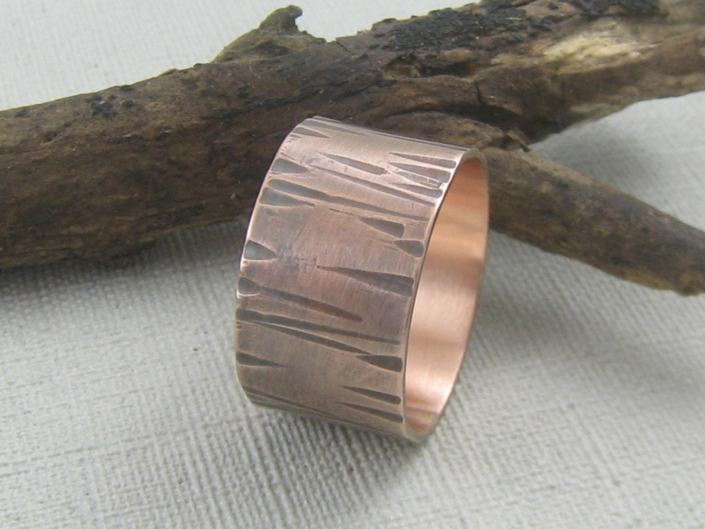 Copper Bark Ring