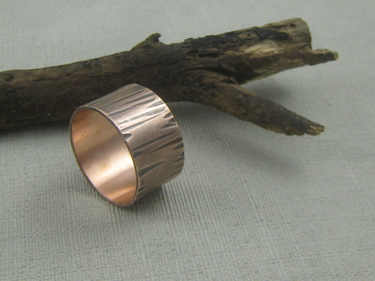 Copper Bark Ring