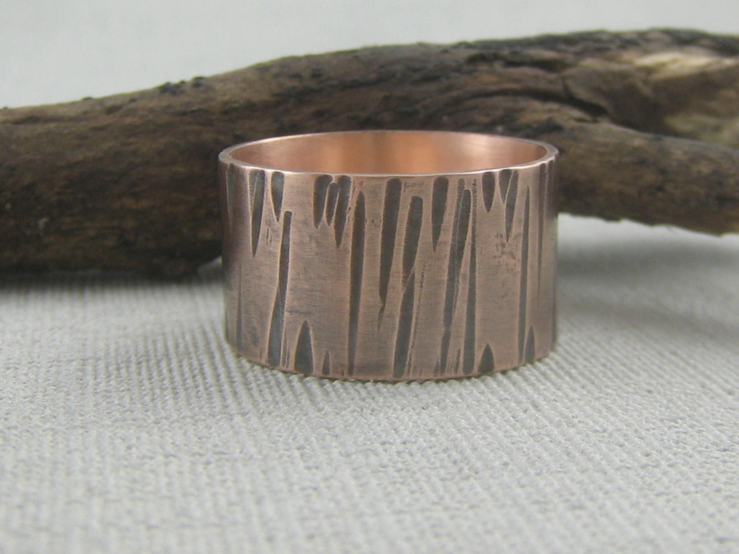 Copper Bark Ring