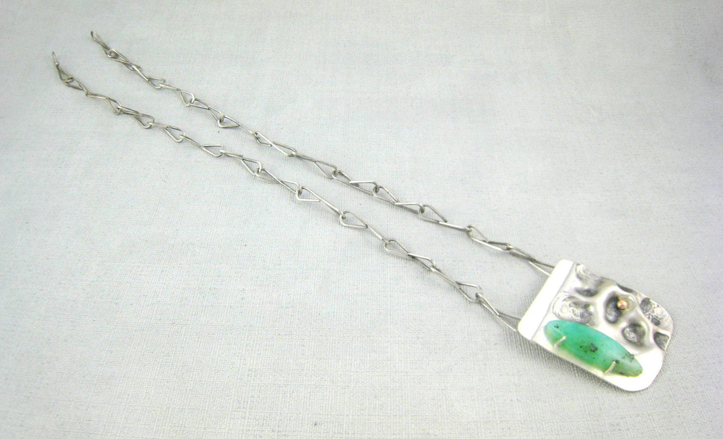 Dendritic Chrysoprase Necklace