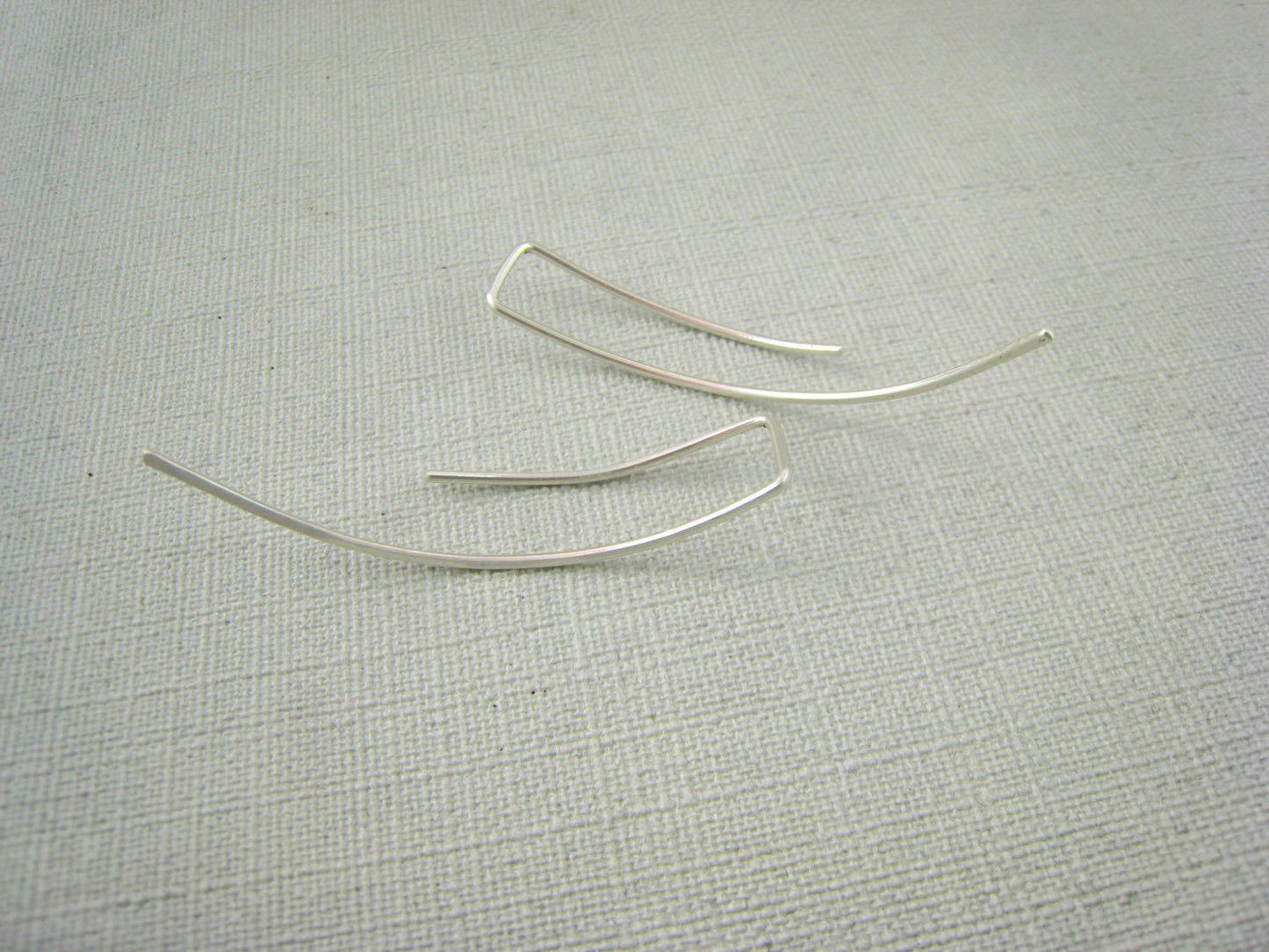 Sterling Silver Wire Ear Climbers