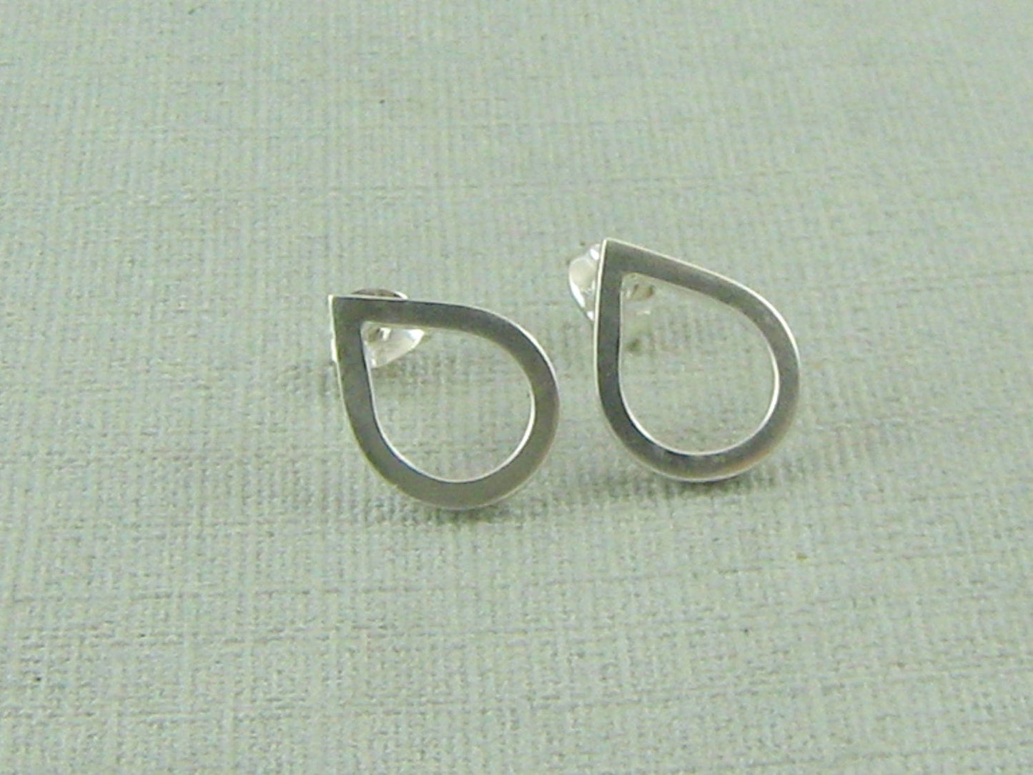 Minimalist Teardrop Studs