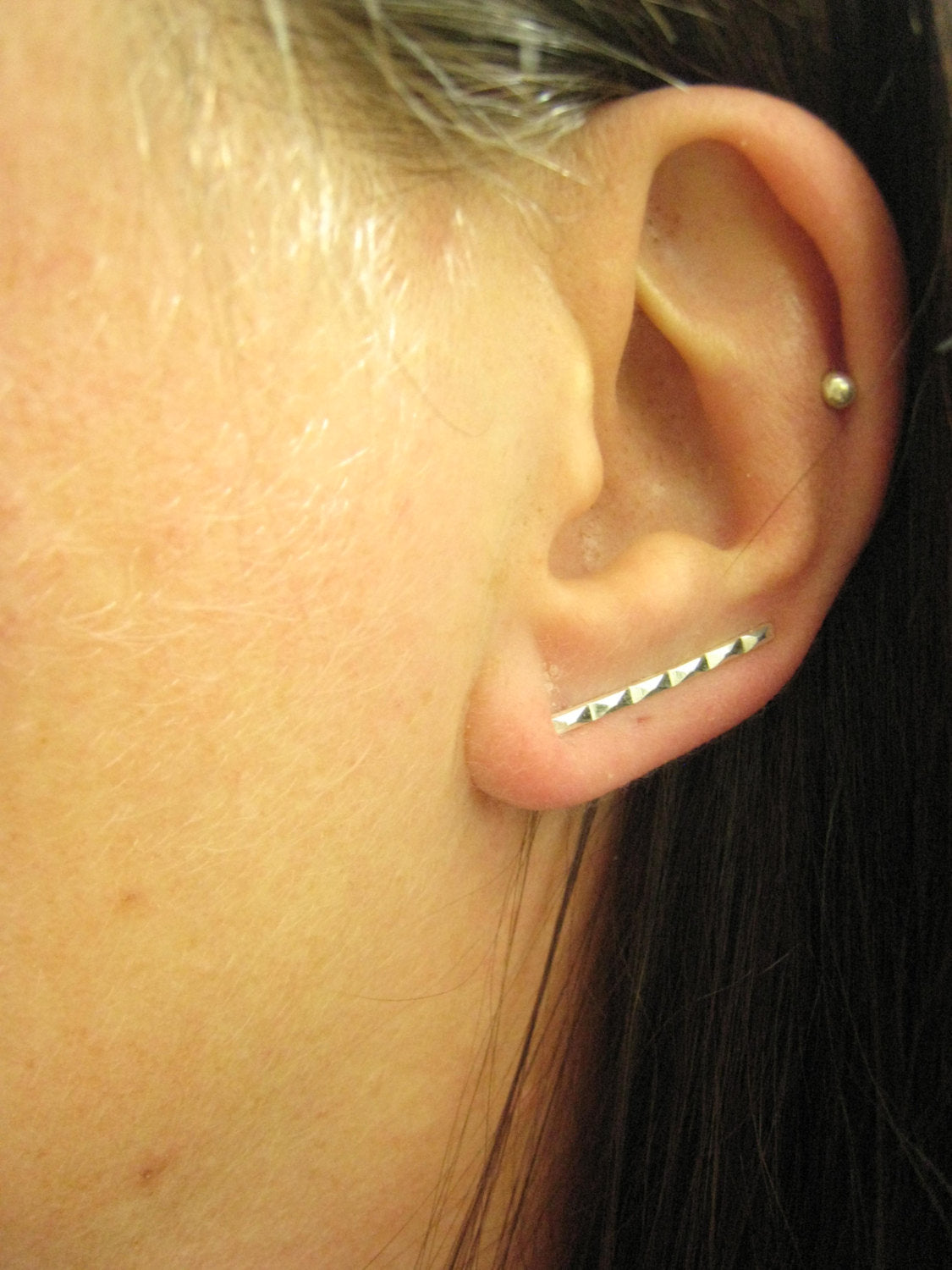 Studded Ear Climbers