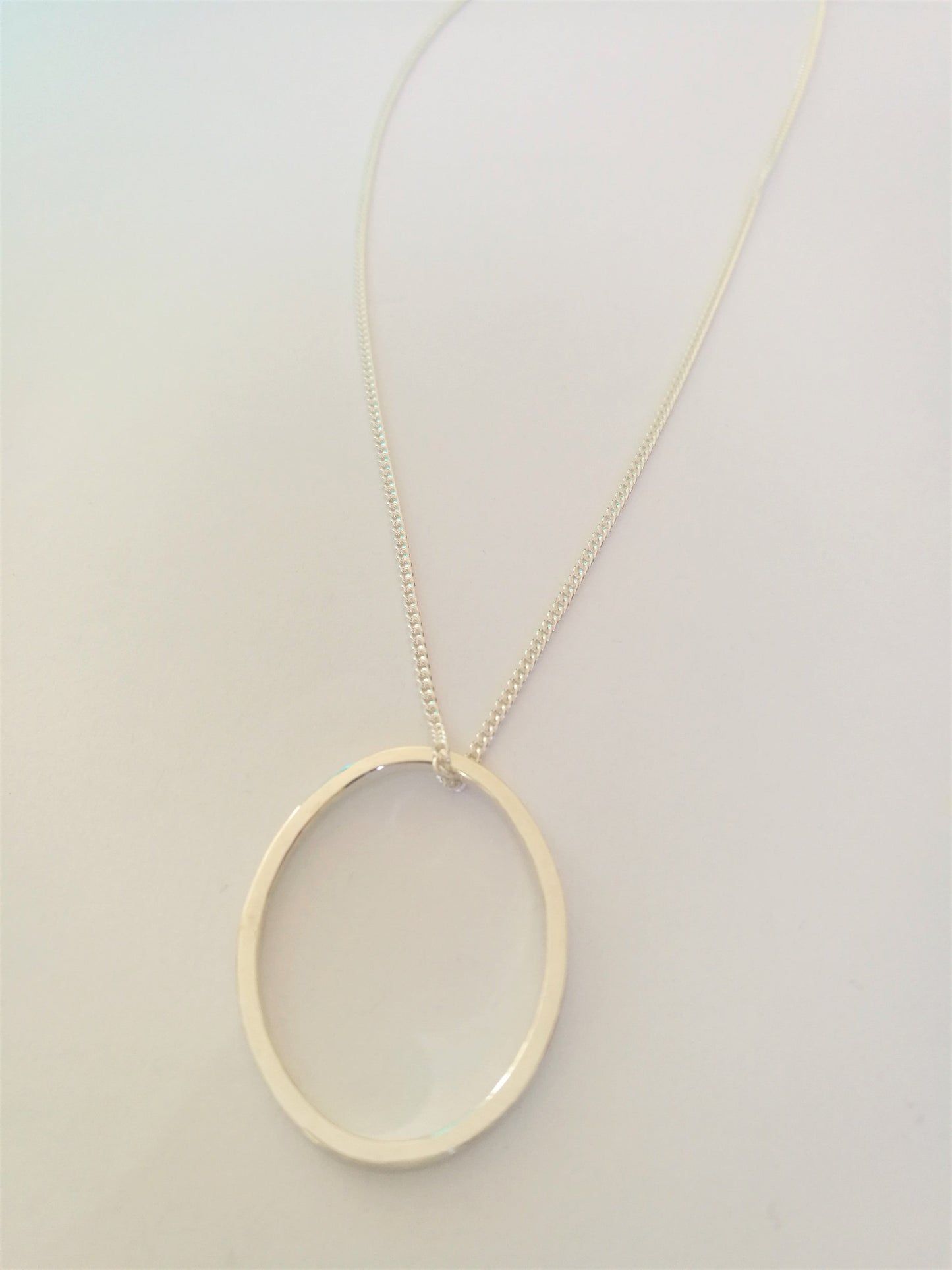 Delicate Oval Necklace