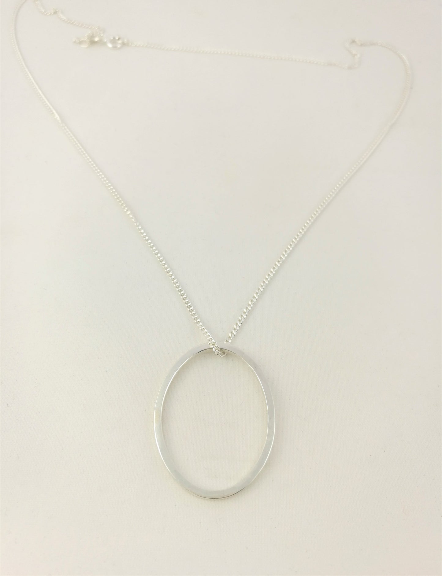 Delicate Oval Necklace