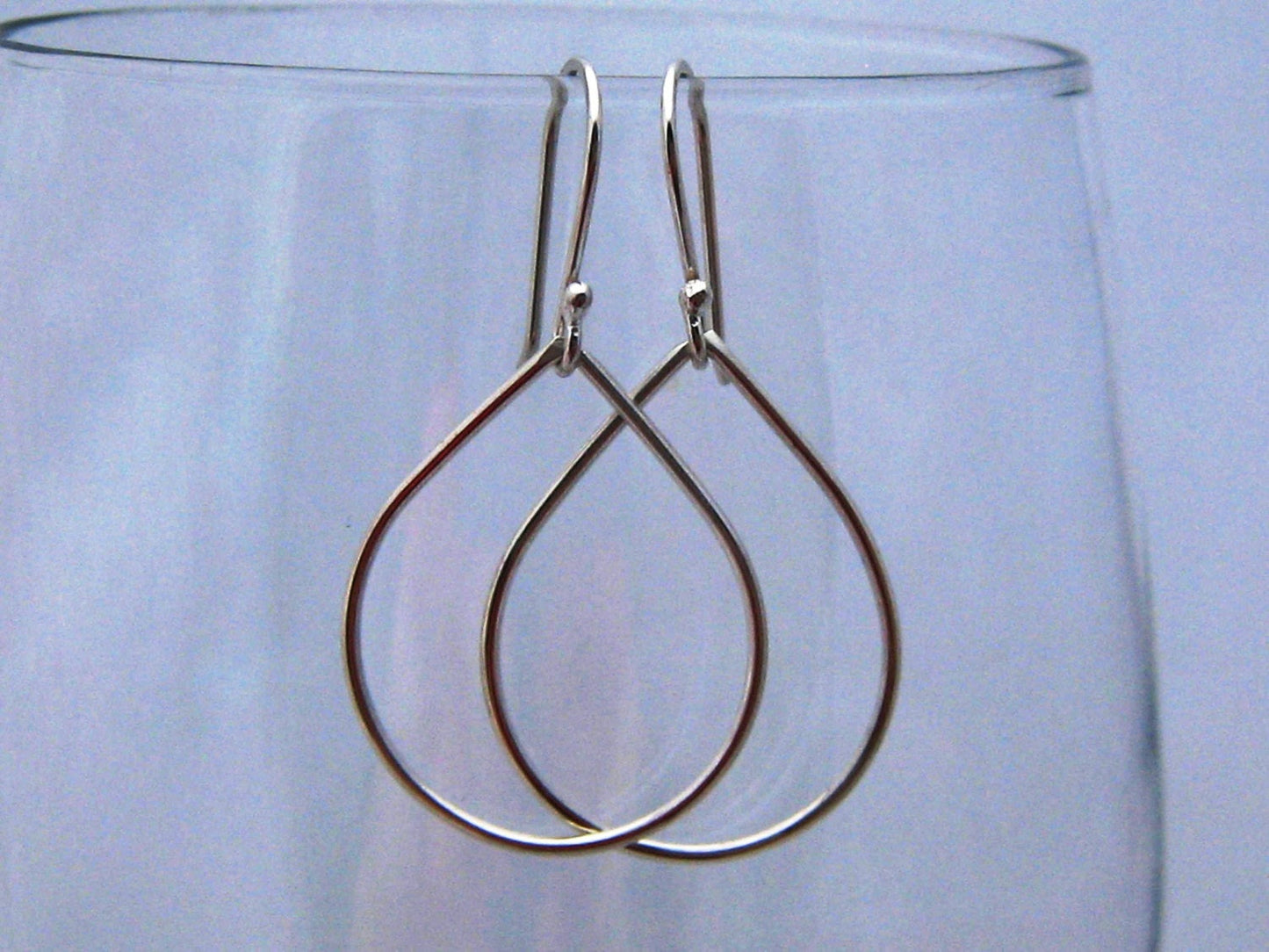 Simple Teardrop Dangle Earrings