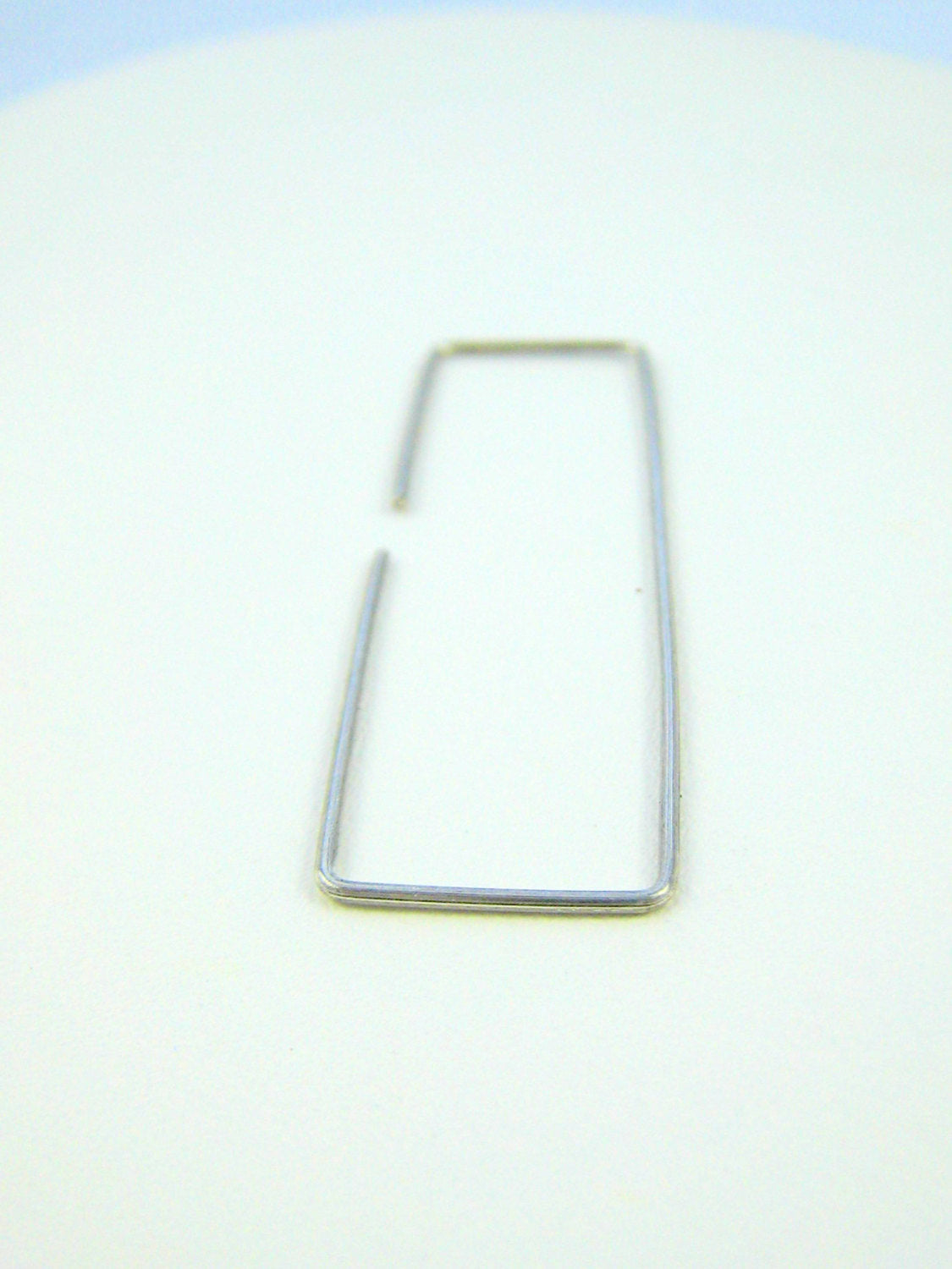 Rectangle Hoop Earrings