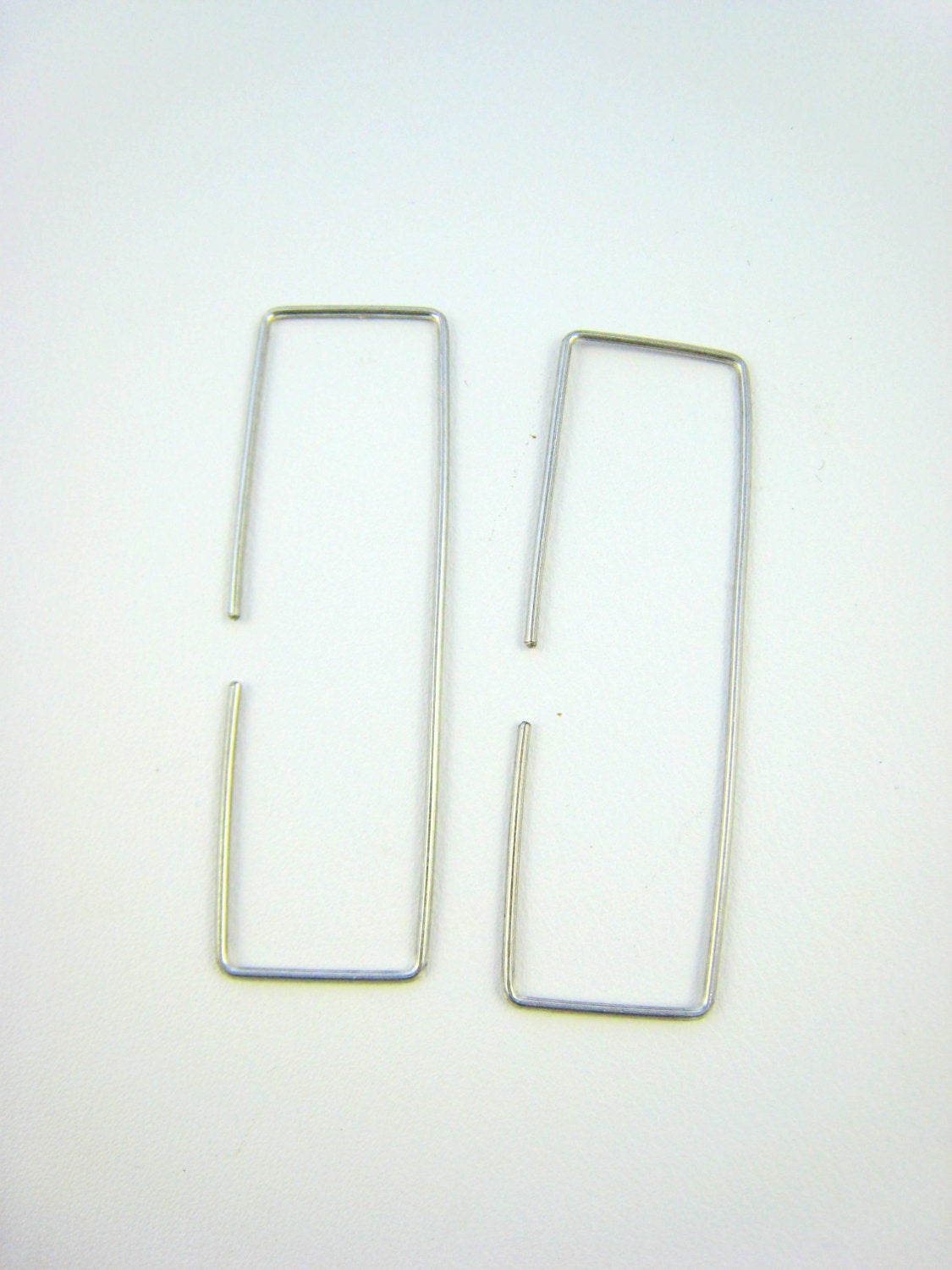 Rectangle Hoop Earrings