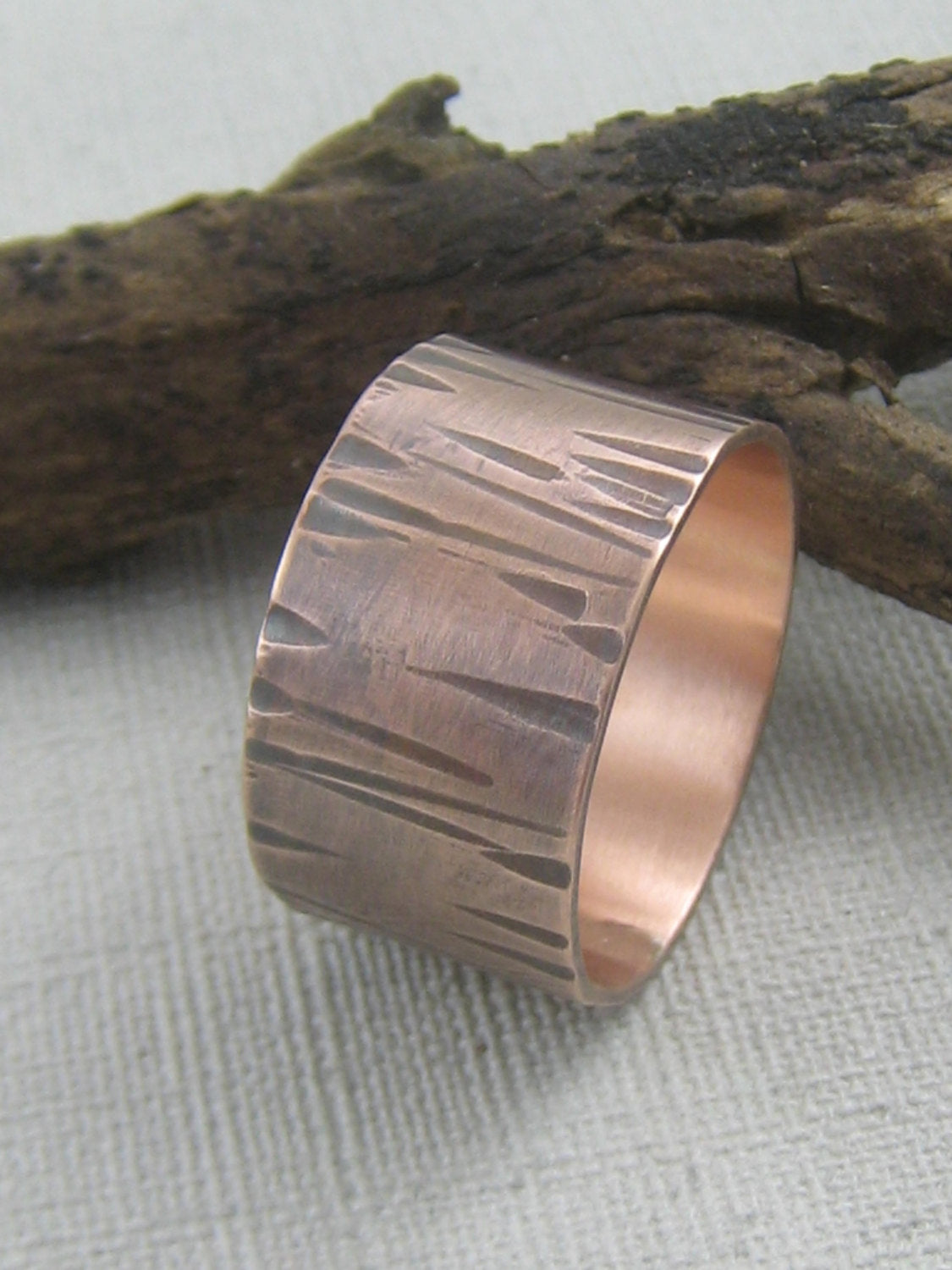 Copper Bark Ring