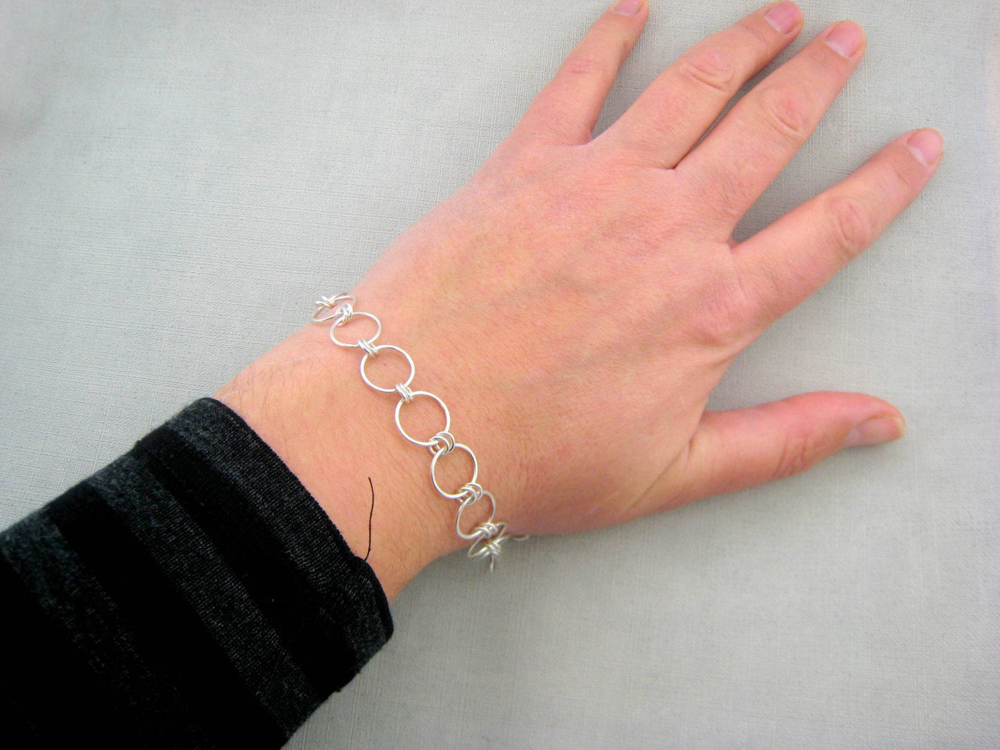 Round Link Bracelet