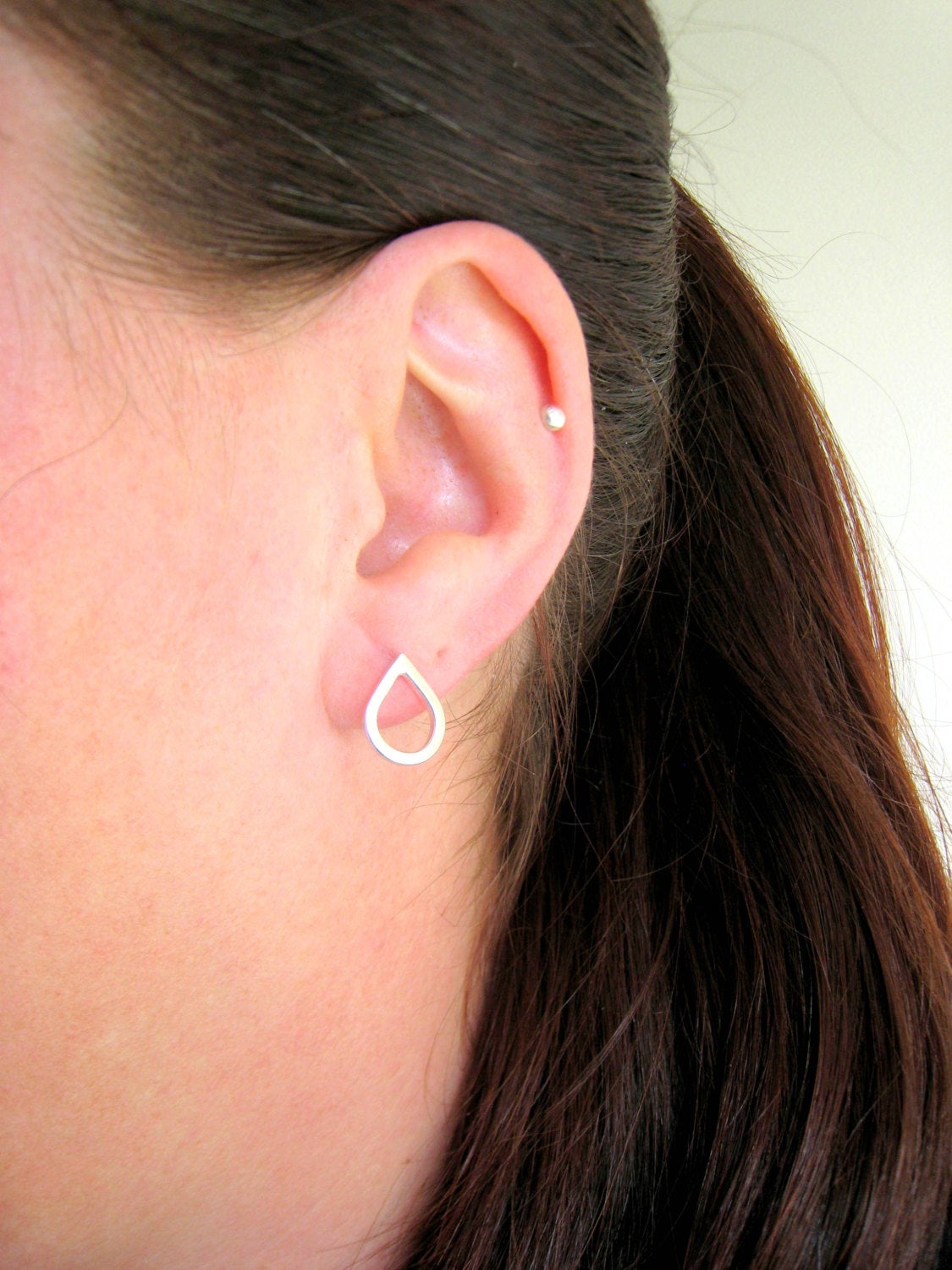 Minimalist Teardrop Studs