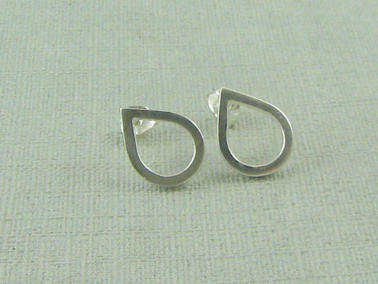 Minimalist Teardrop Studs